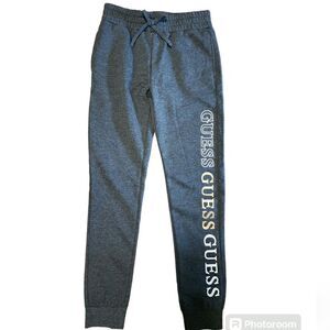Boys grey Guess joggers